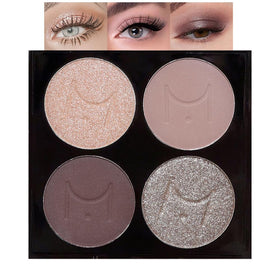 Palette de fards à paupières evpct vue de face avec miroir intégré
