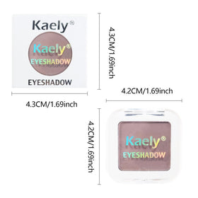 Palette de fards à paupières FeiCuiYun accompagnée d'applicateurs de maquillage