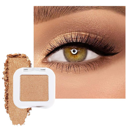 Palette de fards à paupières FeiCuiYun vue de face avec plusieurs teintes