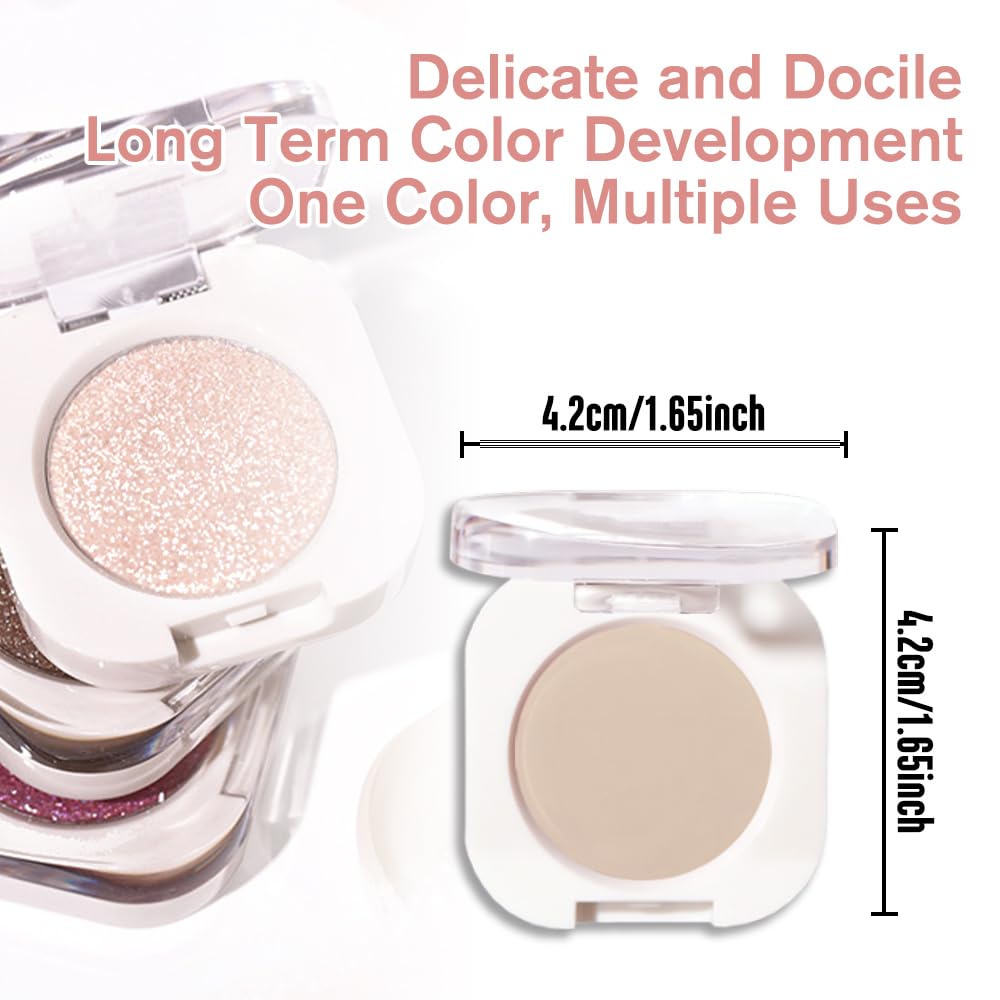 Palette de fards à paupières HHLTOH avec différentes teintes