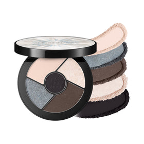 Palette de fards à paupières JUNG SAEM MOOL 5 couleurs Smoky Nude vue de face