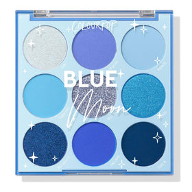 Palette de fards à paupières monochromatique bleue ColourPop vue de face
