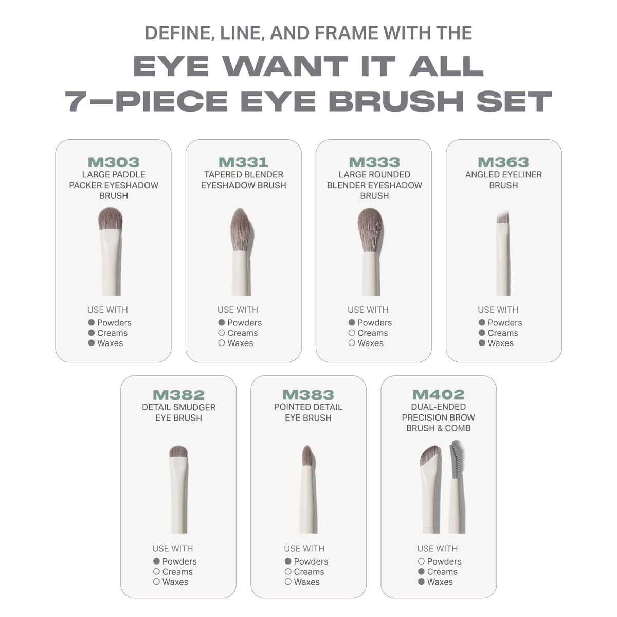 Palette de fards à paupières MORPHE ChromaPlus avec couleurs variées