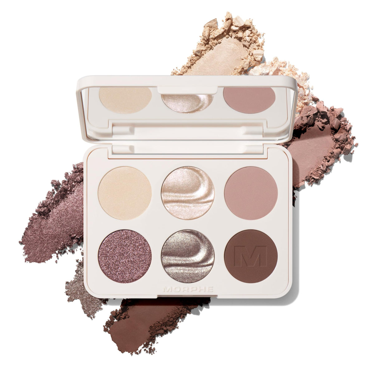 Palette de fards à paupières MORPHE ChromaPlus vue de face