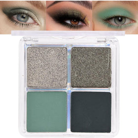 Palette de fards à paupières quad evpct vue de face avec 4 couleurs