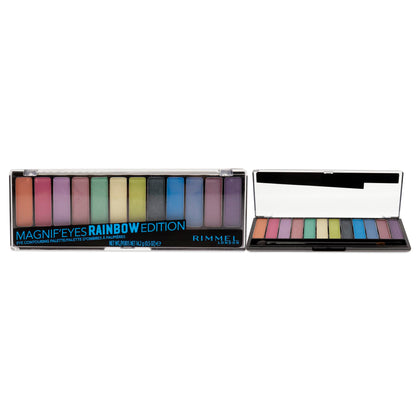 Palette de fards à paupières Rimmel Magnif'Eyes 12 teintes vue de face