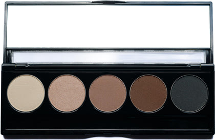 Palette de fards à paupières vegan Pure Ziva vue de face avec teintes chaudes