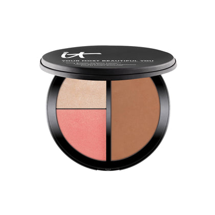 Palette de maquillage IT Cosmetics Votre Plus Belle Vous avec bronzer, illuminateur et blush