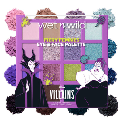 Palette de maquillage wet n wild Disney Villains Beautiful Destroyer vue de face