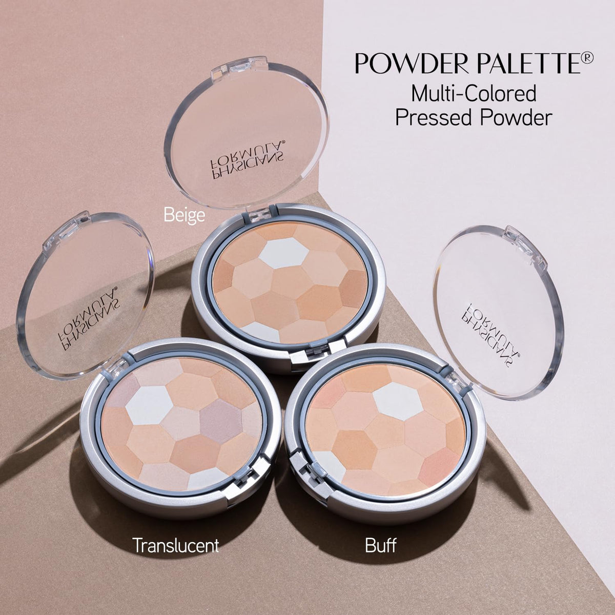 Palette de poudres bronzantes Physicians Formula avec fond neutre