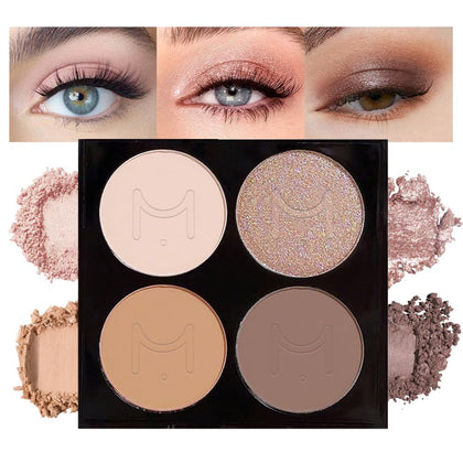 Palette HHLTOH 4 couleurs neutres vue de face