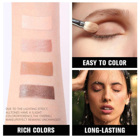 Palette HHLTOH ouverte montrant ses 4 teintes