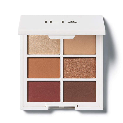 Palette ILIA Necessaire d'Ombres à Paupières avec 6 teintes chaudes