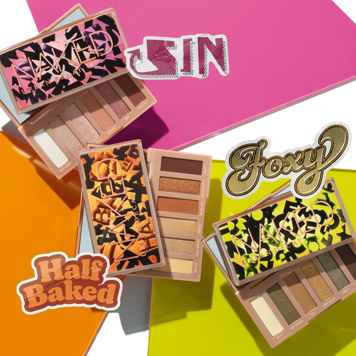 Palette URBAN DECAY Mini Bronzes en contexte de maquillage