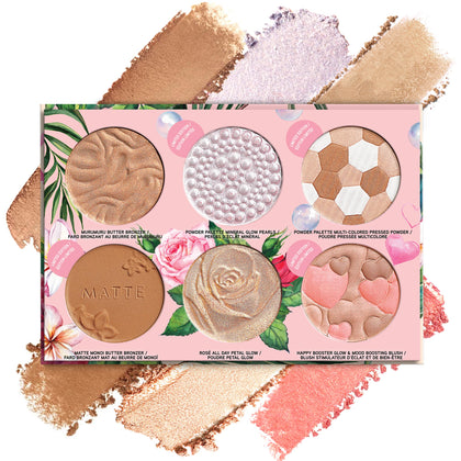 Palette Visage All-Star Physicians Formula vue de face avec teintes variées