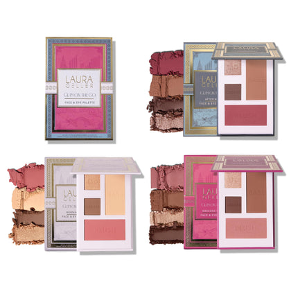 Palettes de maquillage LAURA GELLER NEW YORK avec trois couleurs