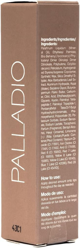 Palladio Butter Balm sur une surface en bois