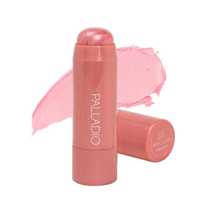 Palladio I'm Blushing 2-en-1 Teint Lèvres et Joues stick vue de face