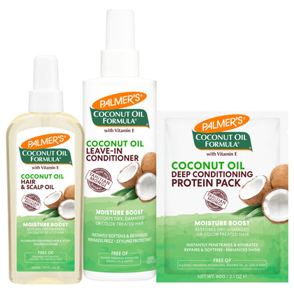 Palmer's bundle comprenant huile de coco et après-shampooing