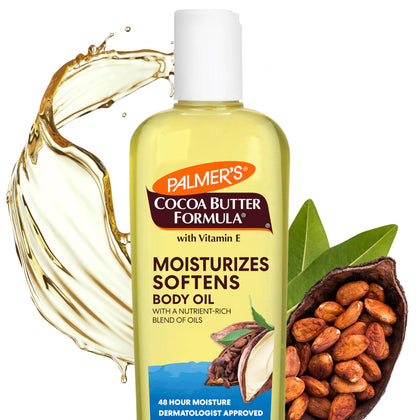 Palmer's Huile Corporelle Hydratante au Beurre de Cacao 250 ml vue de face