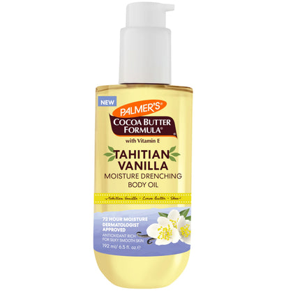 Palmer's Huile Corps Vanille Tahitienne 230g vue avant