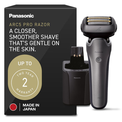 Panasonic ARC5 PRO rasoir électrique 5 lames vue de face