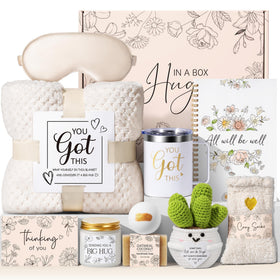 Panier de soins auto MAYICIVO avec couverture et tumbler