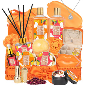 Panier spa LILY ROY 23 pièces avec gel douche et bougie