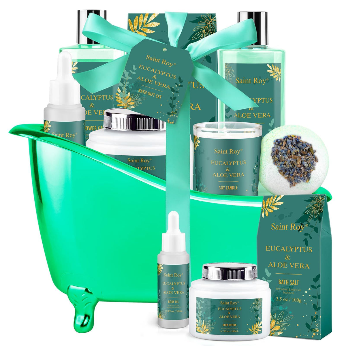 Panier spa Saint Roy 8 pièces avec baignoire réutilisable