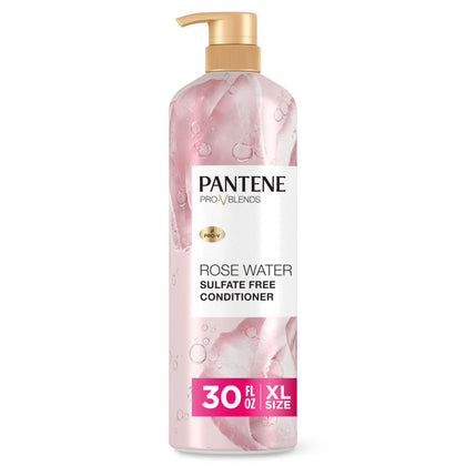 Pantene Après-Shampooing Eau de Rose 30 oz vue avant avec pompe