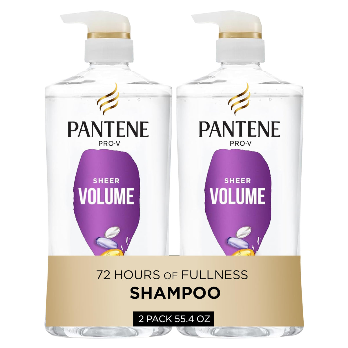 Pantene Shampooing Volume & Corps 27,7 Oz, vue avant