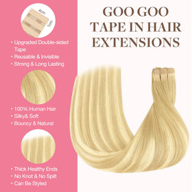 Paquet d'extensions de cheveux GOO GOO 40 pièces