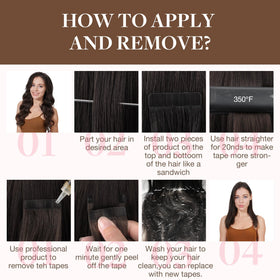 Paquet d'extensions de cheveux GOO GOO 40 pièces