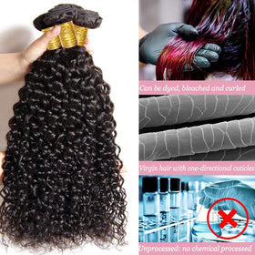 Paquet d'extensions de cheveux humains hetnear avec bonnet de perruque
