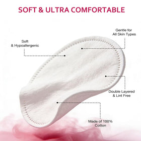 Paquet de 100 Coton Rounds Astraescly avec logo