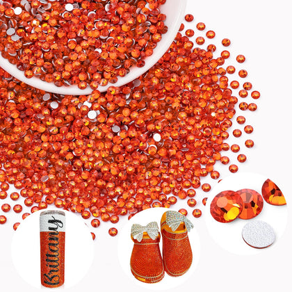 Paquet de 2000 strass en verre Orange/Hyacinth BELLEBOOST