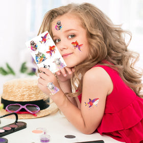 Paquet de 36 feuilles de tatouages temporaires pour enfants