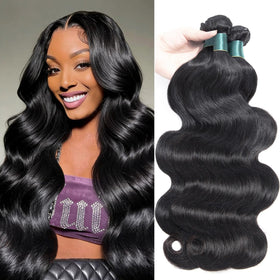 Paquet de cheveux humains Superfect 12A, 18 pouces, couleur noire