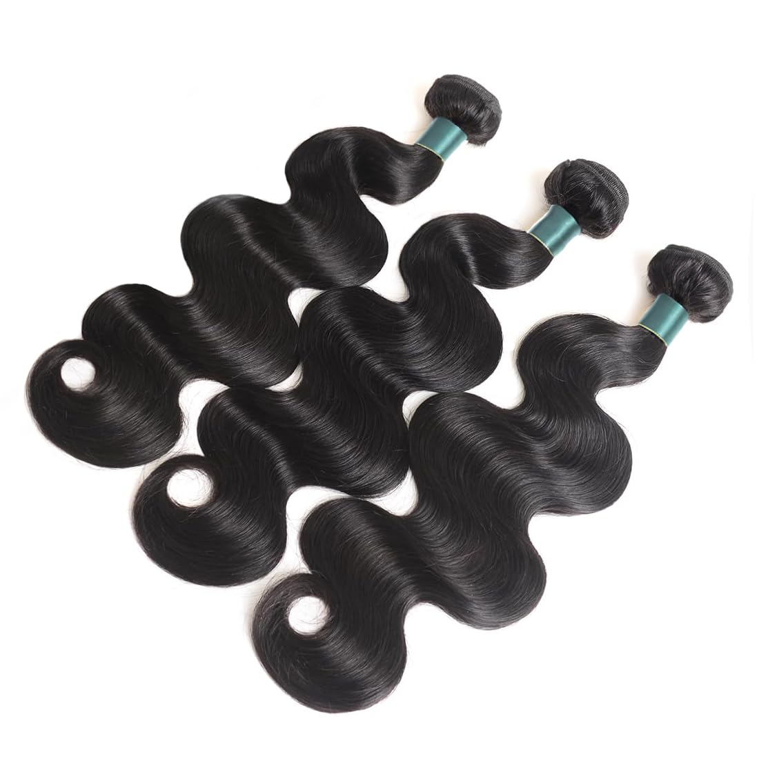 Paquet de cheveux humains Superfect 12A, 20 pouces, vue de côté