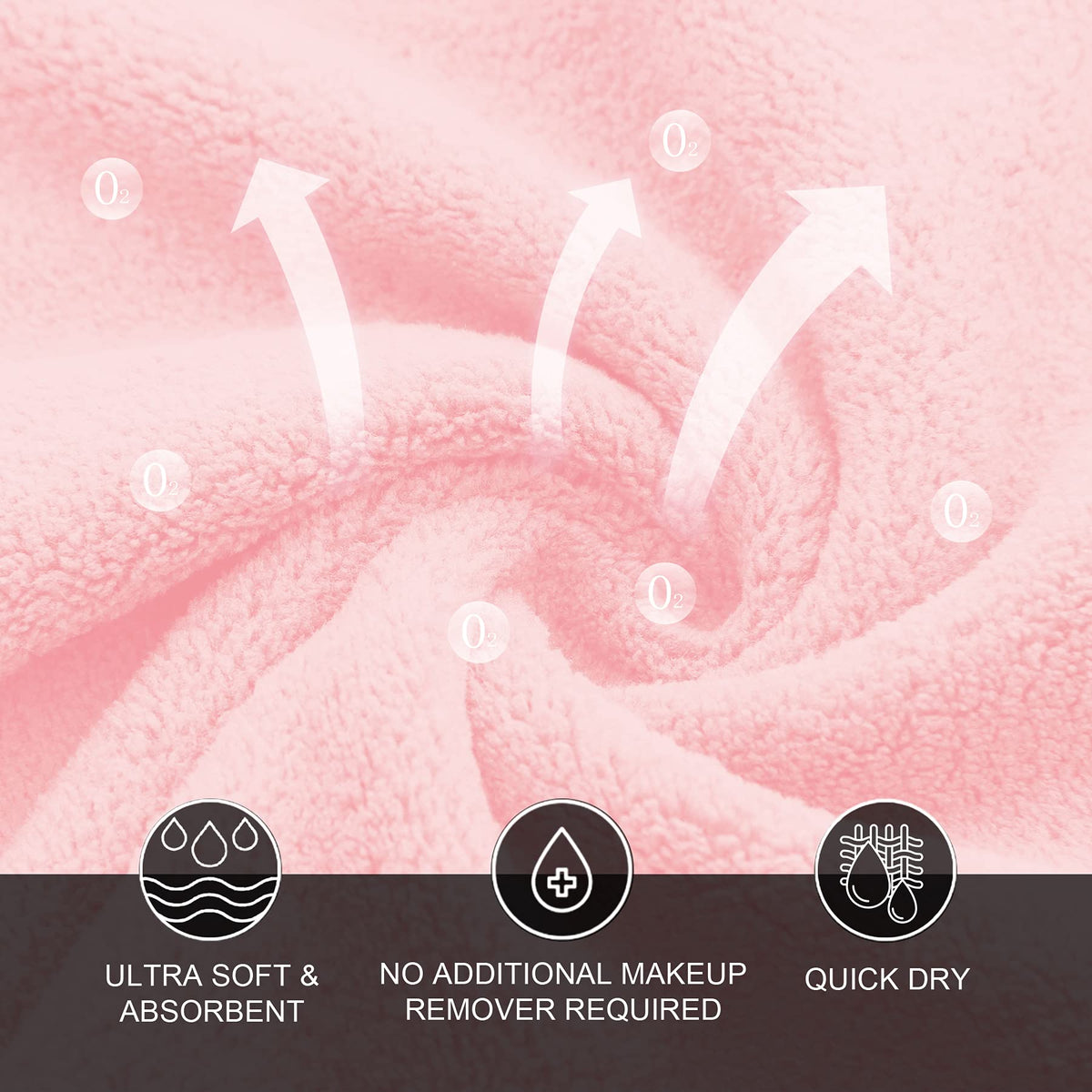 Paquet de lingettes en microfibre MOONQUEEN, affichant les caractéristiques