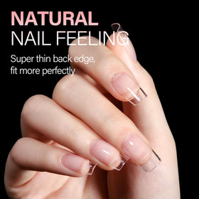 Paquet de tips d'ongles AILLSA avec 12 tailles différentes