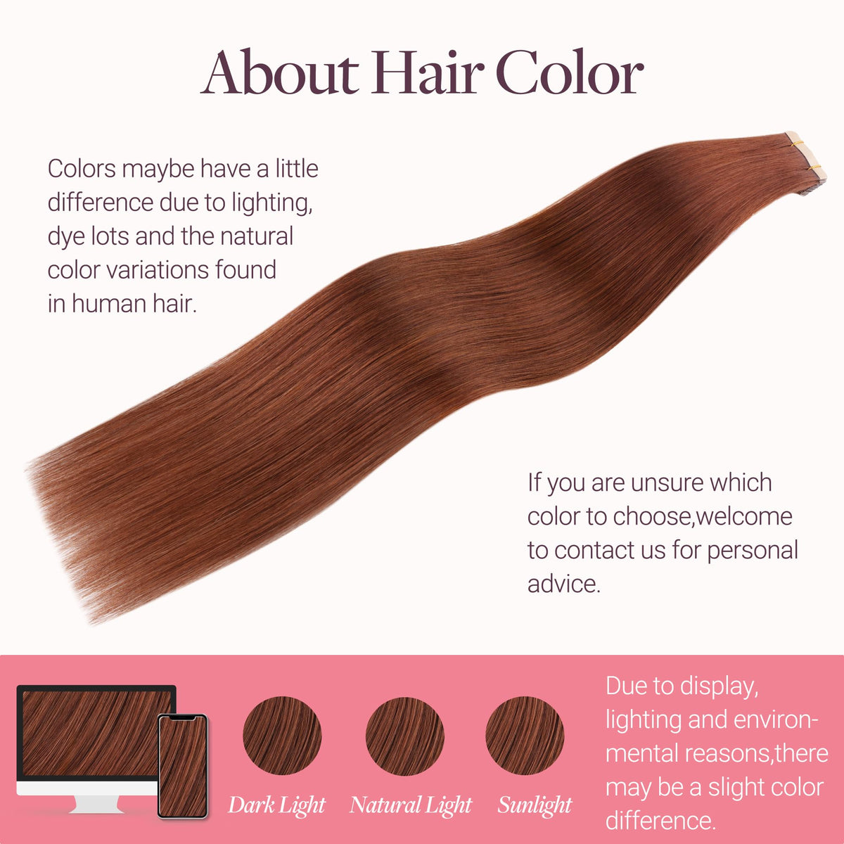 Paquet des extensions capillaires GOO GOO 40 pièces
