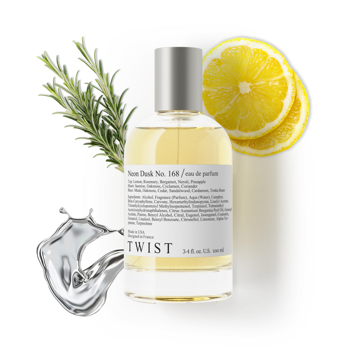 Parfum HOUSE OF TWIST Neon Dusk No.168 vue de face