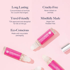 Parfum pheromone accompagné de fleurs fraîches