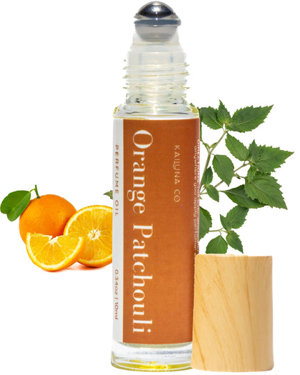 Parfum roll-on Kailuna Co. Orange Patchouli 10 ml vue avant