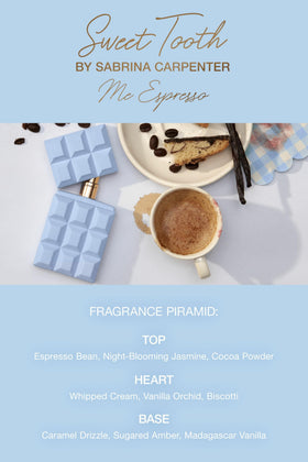 Parfum SCENT BEAUTY Sweet Tooth Me Espresso 30 ml avec des tasses de café