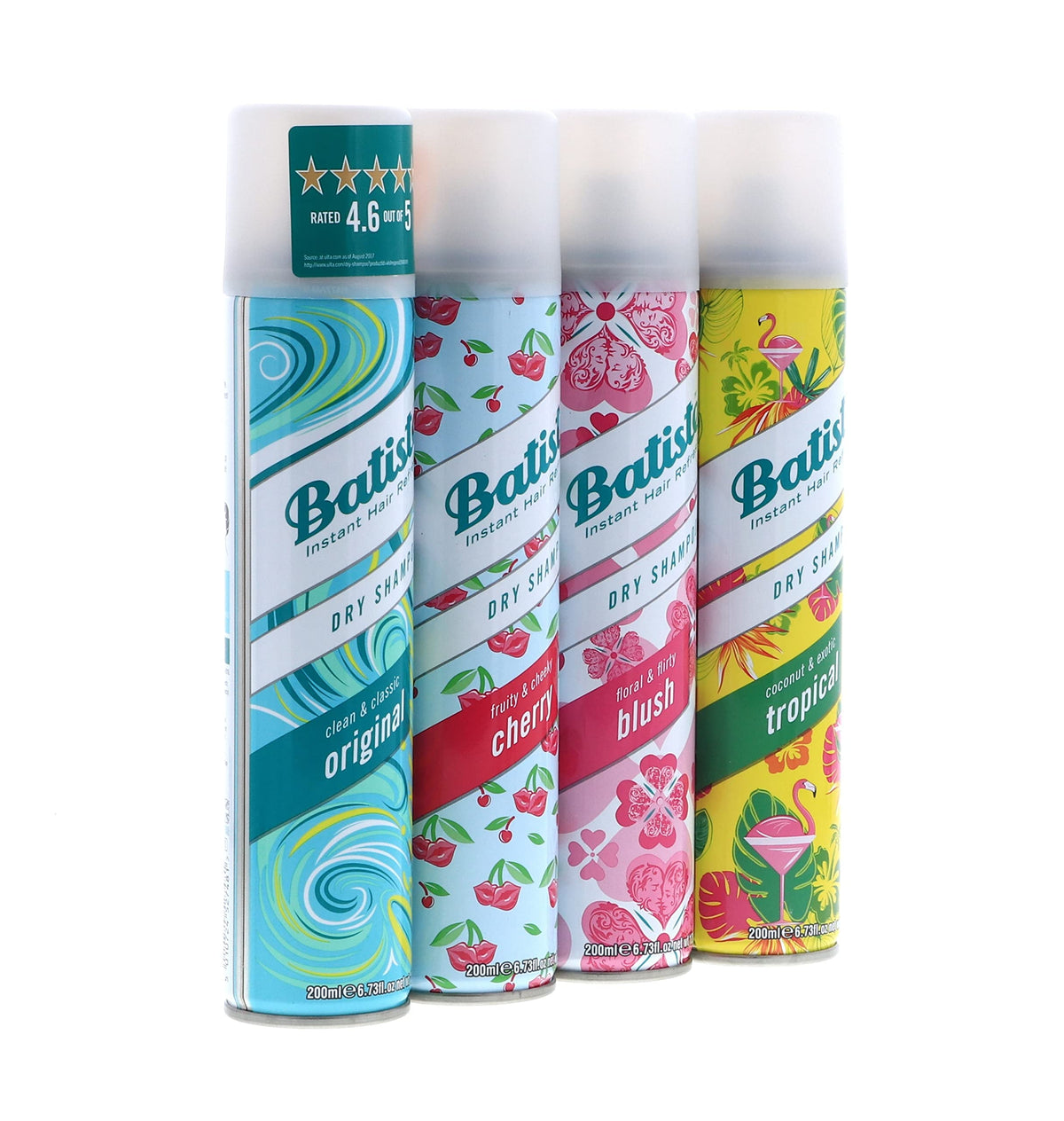 Parfum tropical du shampooing sec Batiste