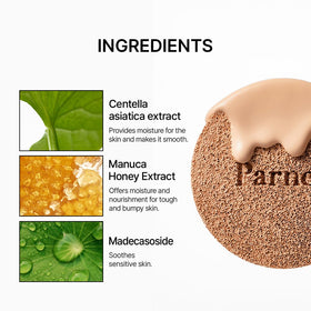 Parnell Cicamanu Serum Cushion dans une routine de beauté quotidienne