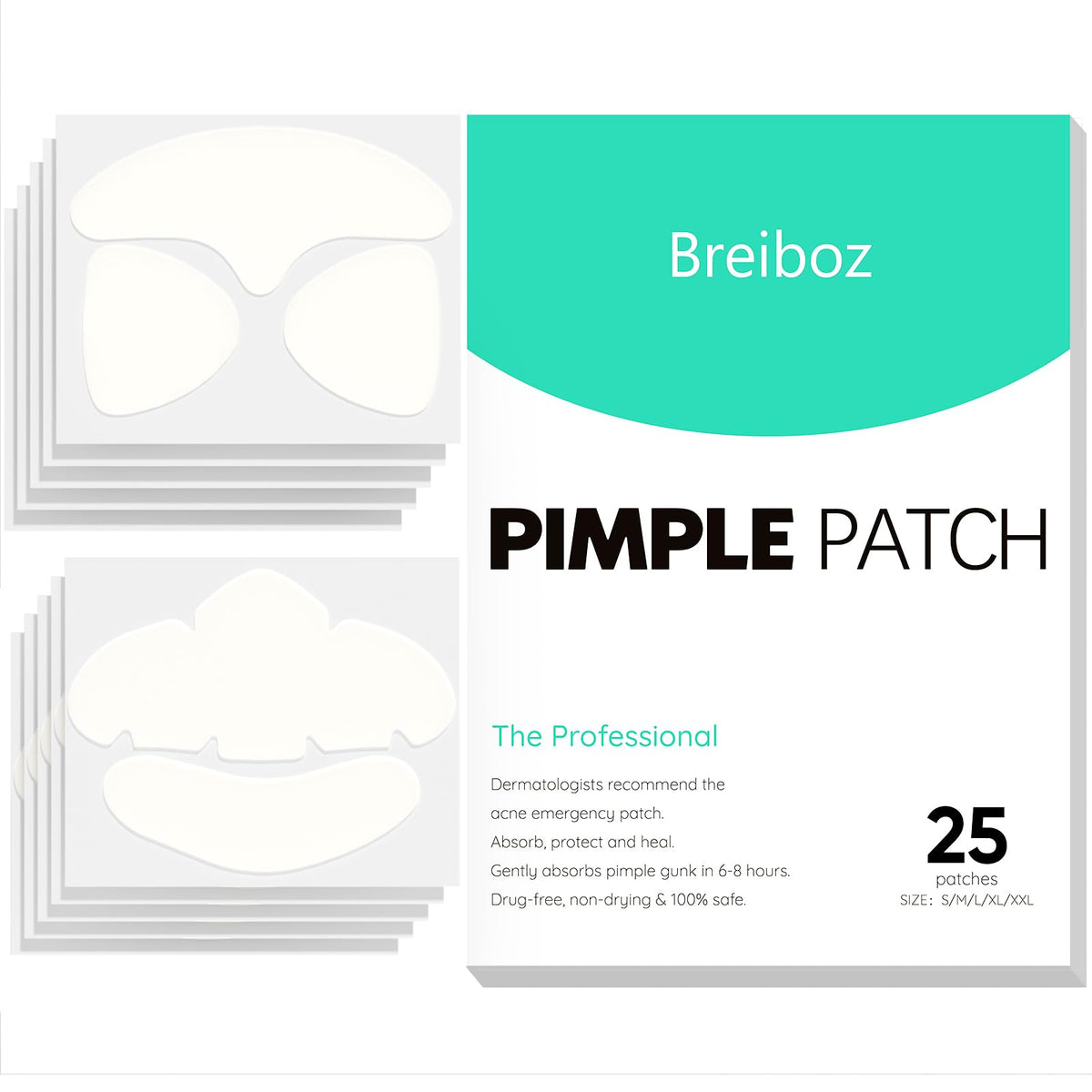 Patch anti-imperfections XL Breiboz vue de face