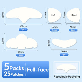 Patch hydrocolloïde Breiboz appliqué sur le visage